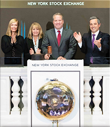 David Kudla rings the Closing Bell