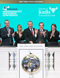 David Kudla rings the Opening Bell